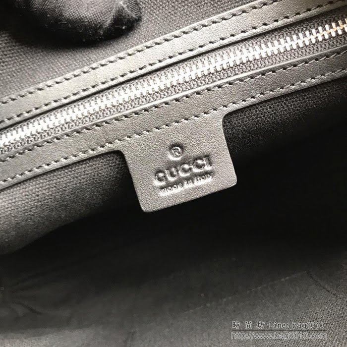 GUCCI古馳 新款 523603黑pvc黑皮 歐洲正品原單 高級人造環保材料 進口牛皮 男士手拿包  ydgq3270